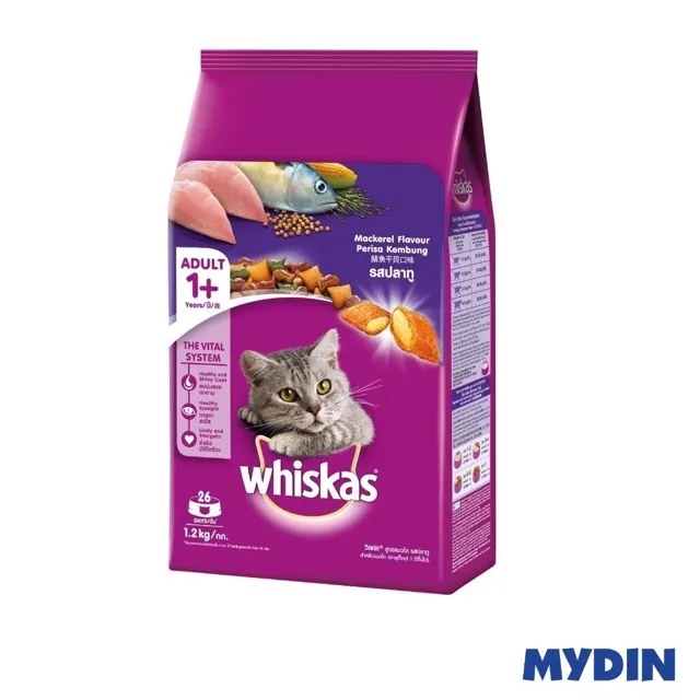 Whiskas Cat Fd, 1.2kg, Mckrl