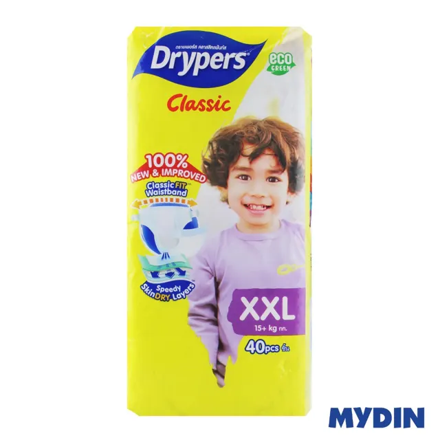 Drypers Classic Xxl40