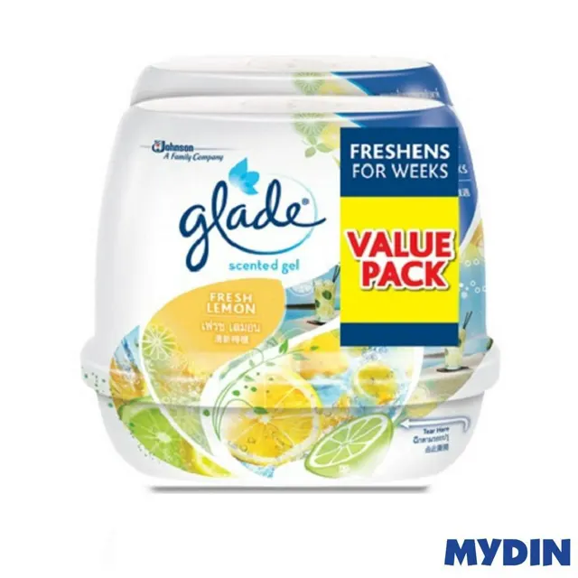 Glade Scntd Gel A/frs Tp, 180g, Lmn