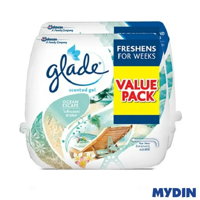 Glade Scntd Gel A/frs Tp, 180g, O/escpe