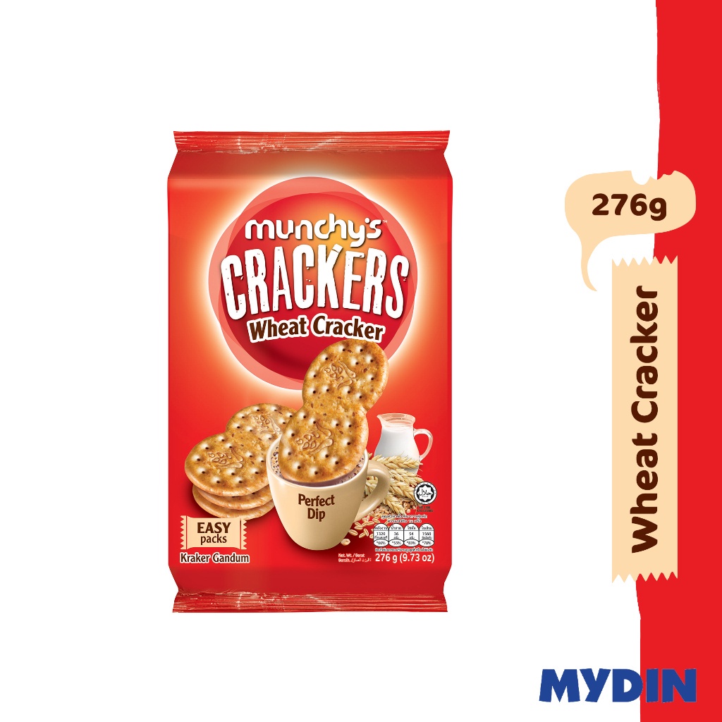 Munchys Wheat Crackers 276g