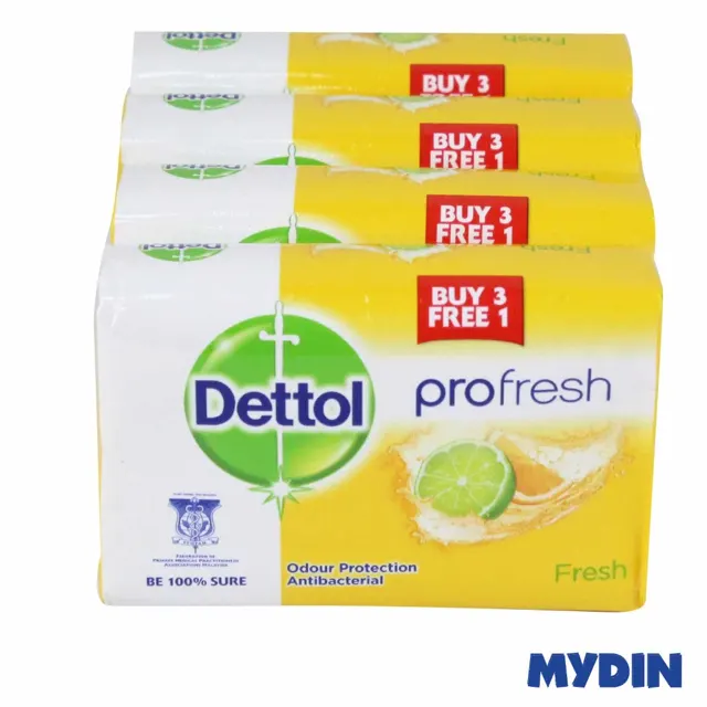Dettol Bar Soap B3f1, 100g, Frsh