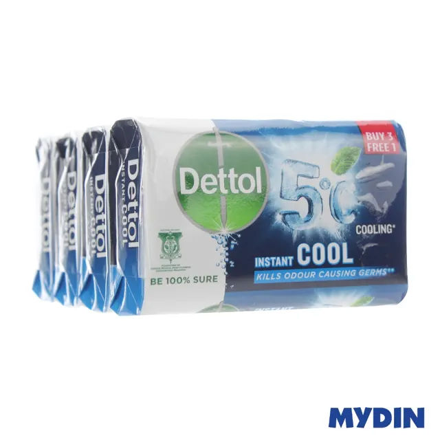 Dettol Body Soap Gentle Care 3+1 100g