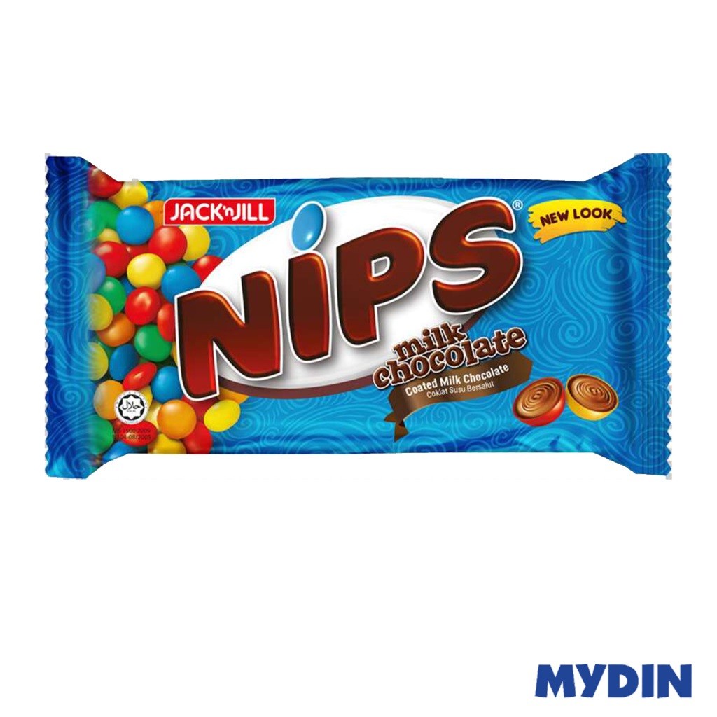 J&j Nips Milk Chocolate 65g