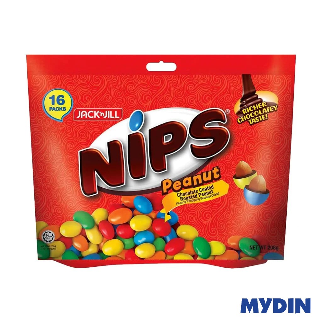 J&j Nips Peanut 13×13g Fun Pack