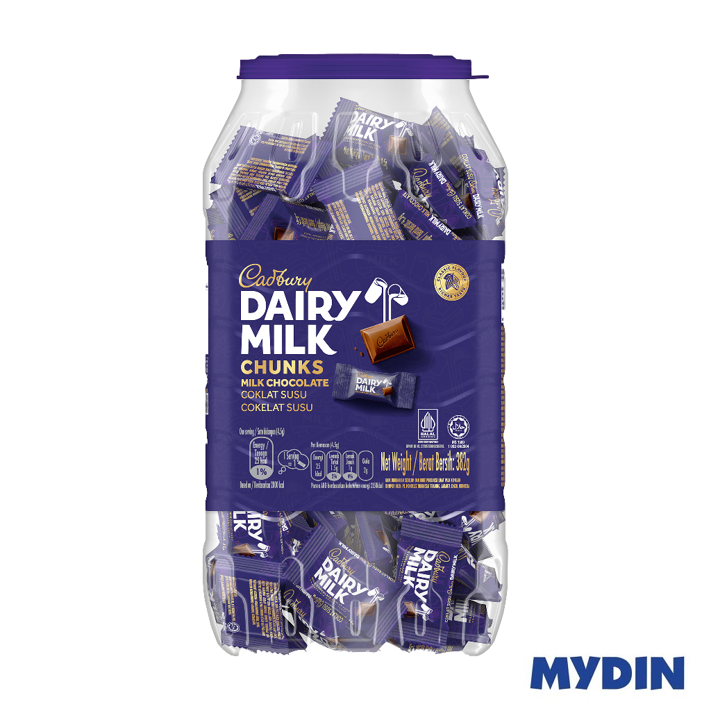 Cdm Dairy Milk Neap Jar 382g