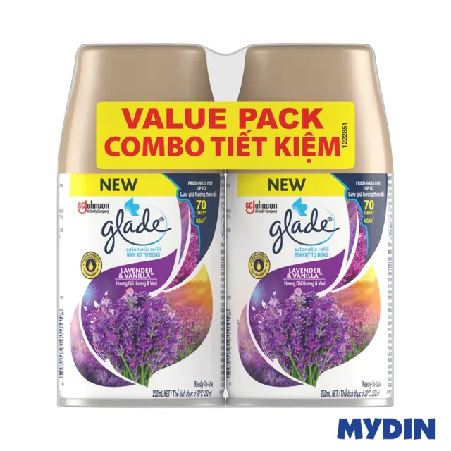 Glade A/sp Ref Tp, 252ml, L&v