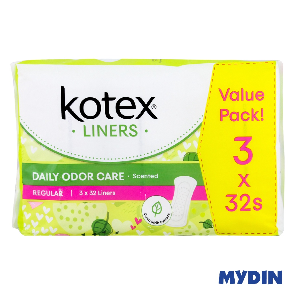 Kotex Frsh Lin Regular D/srh 15cm 32×3