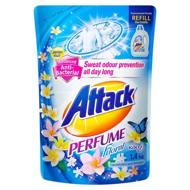 Attack Deterg Liq Ref, 1.4kg, Flrl/p