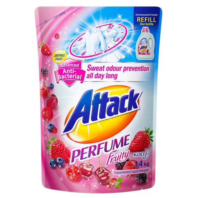 Attack Deterg Liq Ref, 1.4kg, Frty/p
