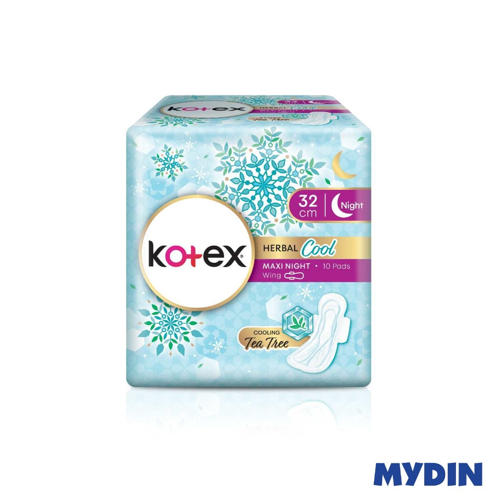 Kotex Herbal Cool Ov Pd Wg 32cm 10S