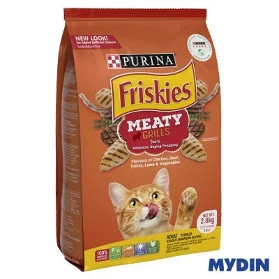 Friskies Adult Cat Food, 2.5kg, Mt/gril