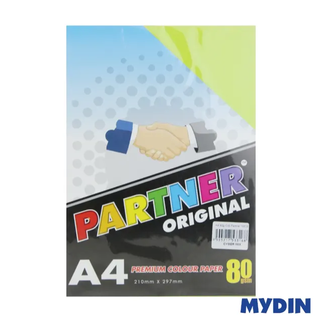 Partner Clr Paper Cyber Asst 80g 100S