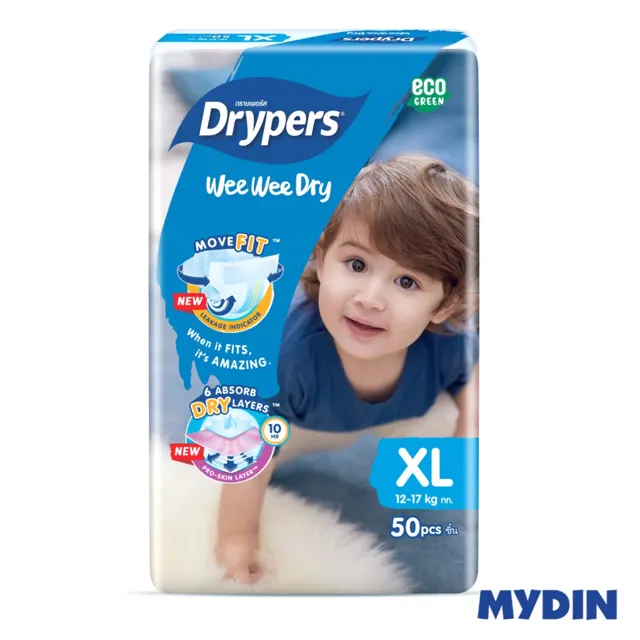 Drypers Wee Wee Dry Xl50