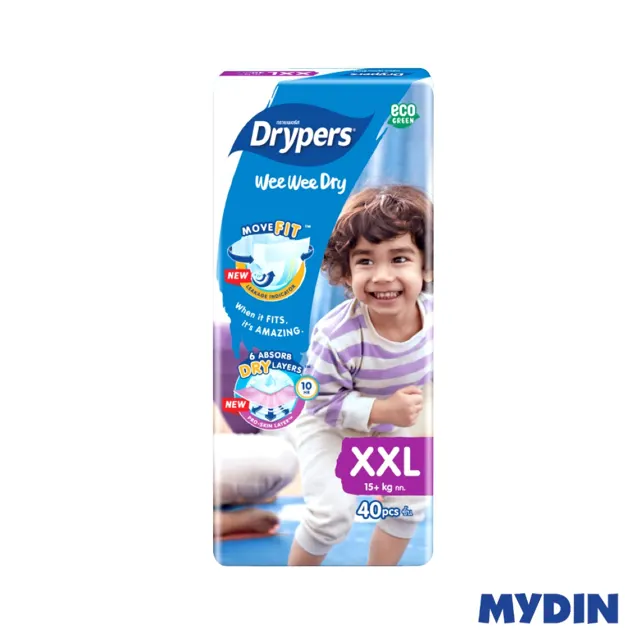 Drypers Wee Wee Dry Xxl40