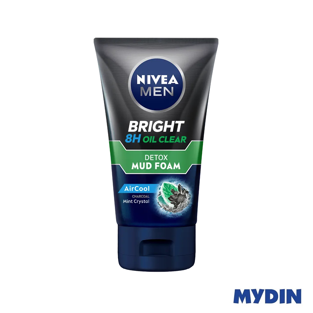 Nivea Men Wht Acne Oc Volc M/foam 100g