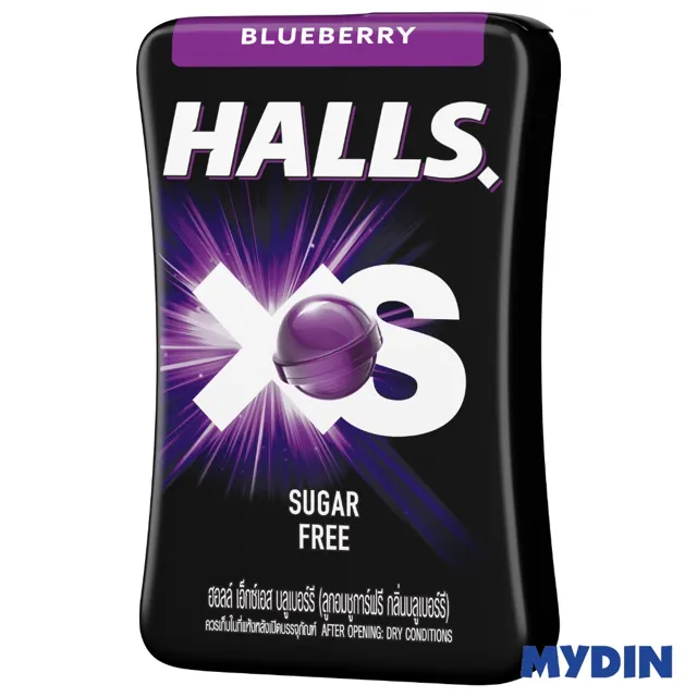 Halls Xs Swts, 15g, Blbrry