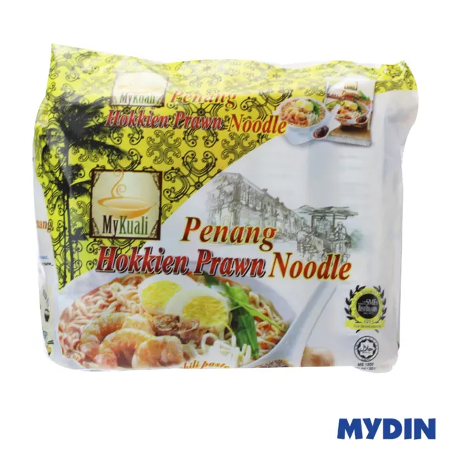 Mykuali Penang Noodle, 105gx4, Hokn/p