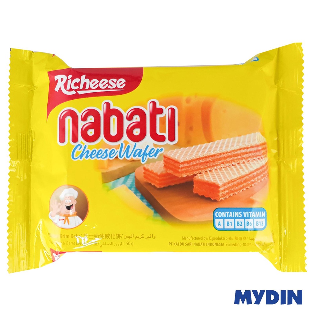 Richeese Nabati Wafer Cheese 39g