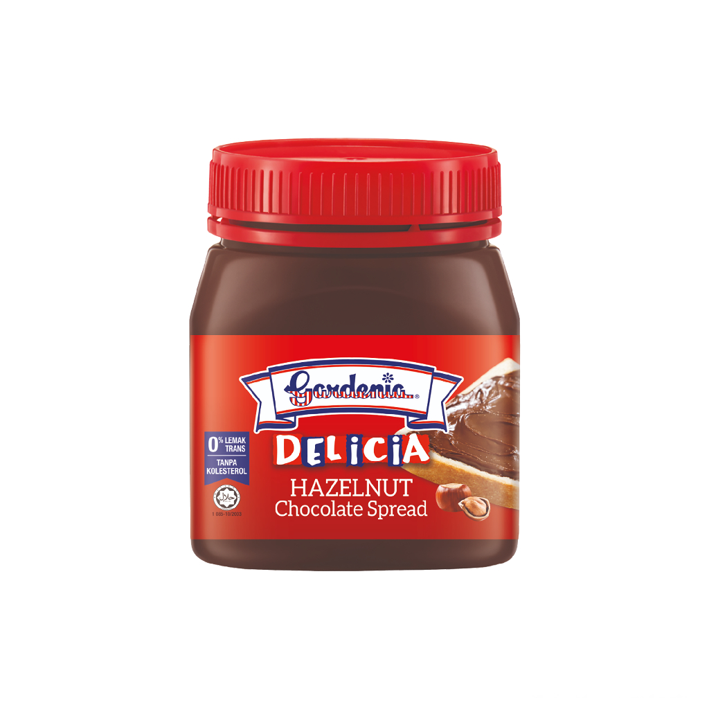 Gardenia Spread Delicia 200g H/nut Choc