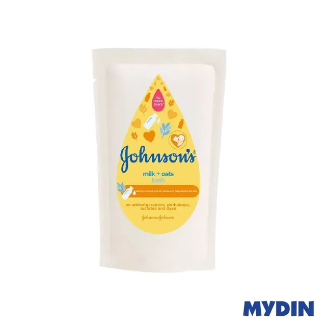 Johnsons Baby Bath, 600ml, M+oat