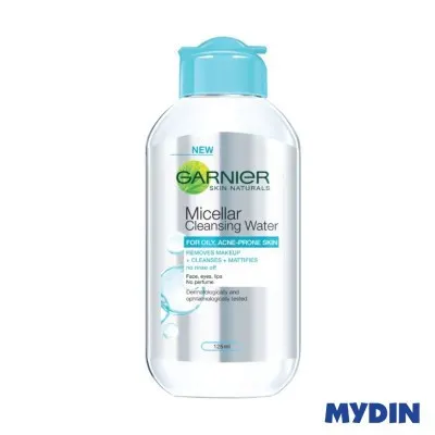 Garnier Micellarwater Oil+acneskin 125ml