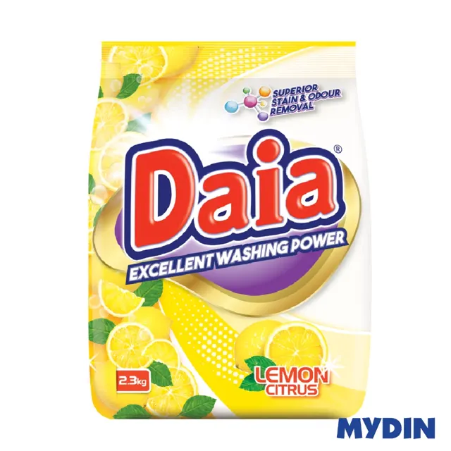 Daia Deterg Pwd, 2.3kg, Lmn