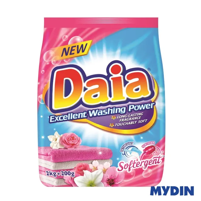 Daia Deterg Pwd, 2.1kg, Edp