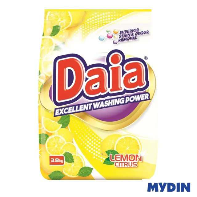 Daia Pwd Det Lemon (p) 3.8kg