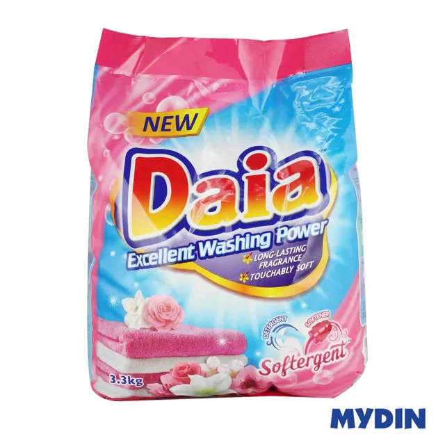 Daia Deterg Pwd, 3.3kg, Sftgrnt