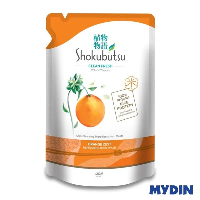 Shokubutsu Mois B/wsh Ref, 800g, Or/zest