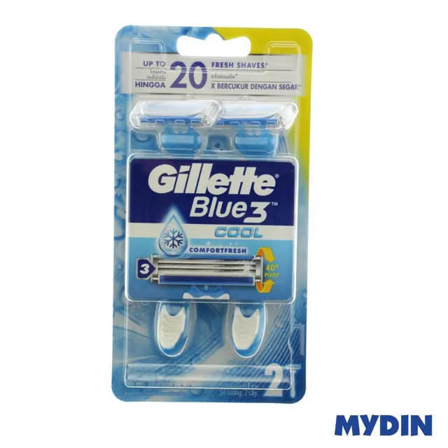 Gillette Blue 3 Ice Disp 2S