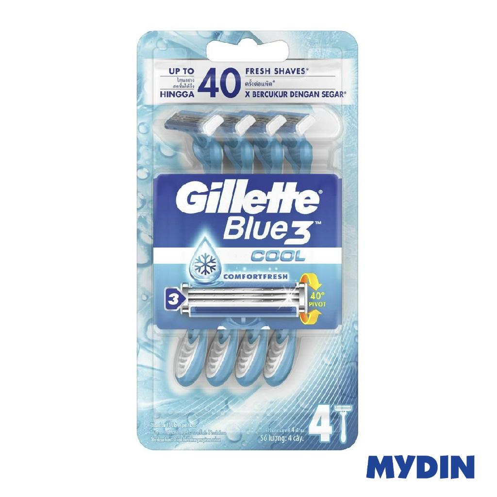 Gillette Blue 3 Ice Disp 4S