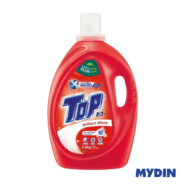 Top Liquid Bottle Detergent (Assorted) 3.6kg