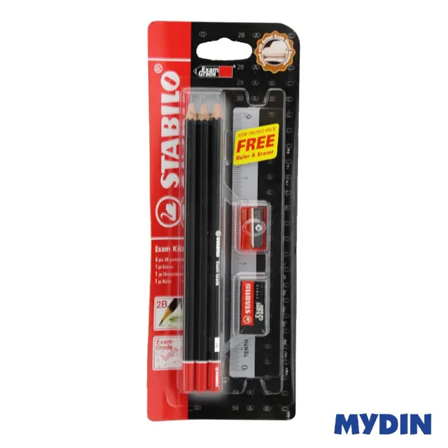 Stabilo Pencil 288bl6s1 2b Exam Set