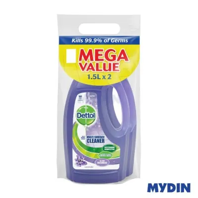 Dettol M/action Cleaner Lavendar 1.5L Tp