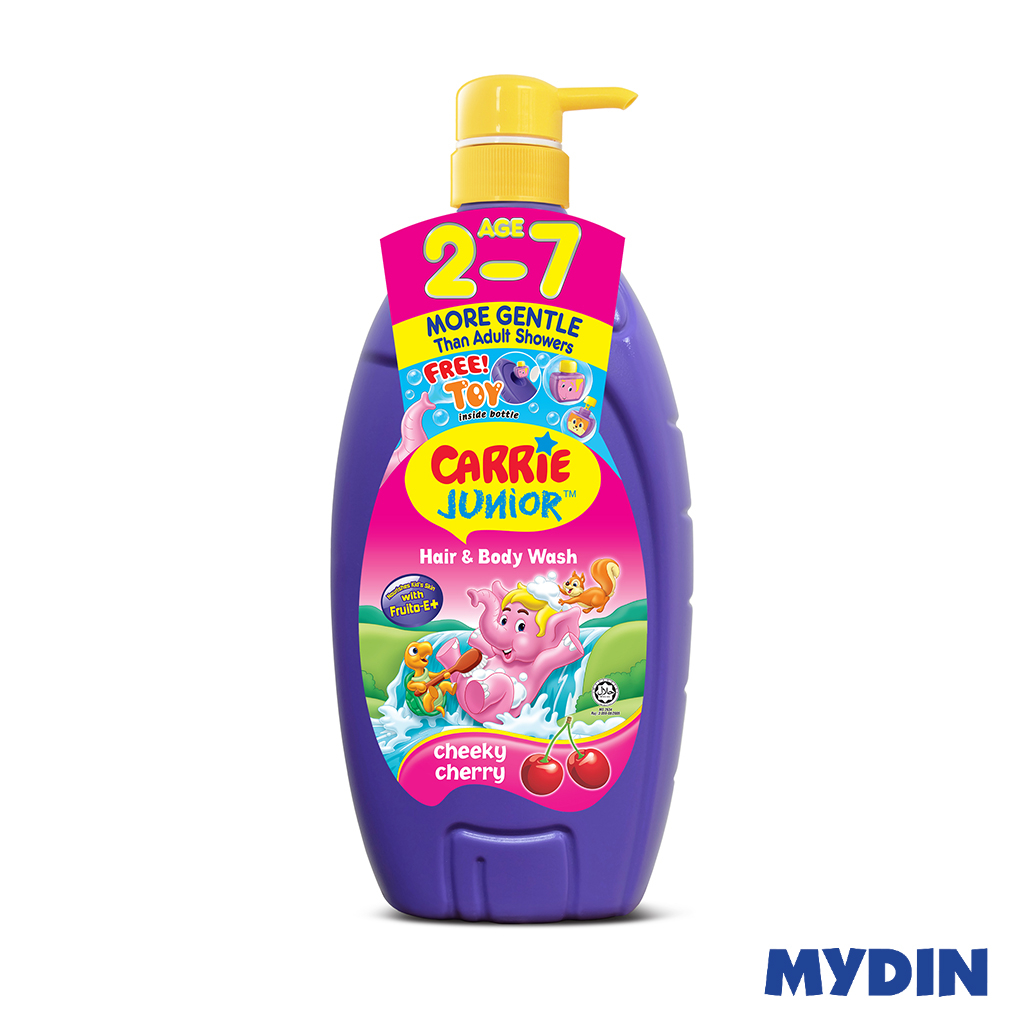 Carrie Junior Hair & Body Wash 500ml x 2 (Assorted Variants
