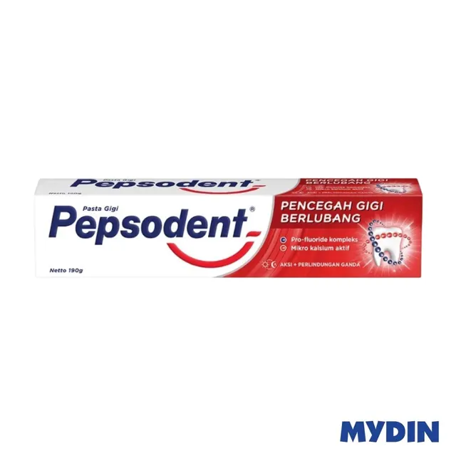 Pepsodent T/paste, 190g, Cvty/f
