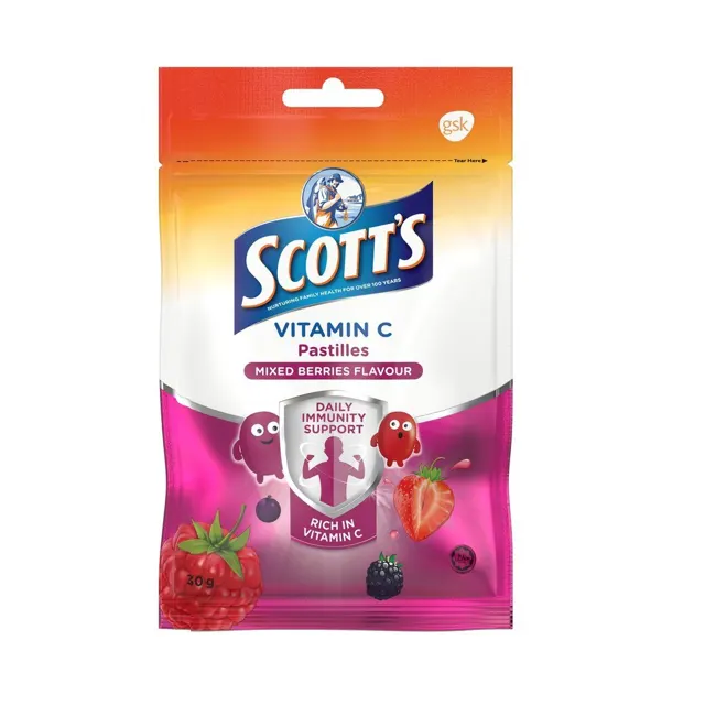 Scotts Vit C Pastill 15S Berry Zipper