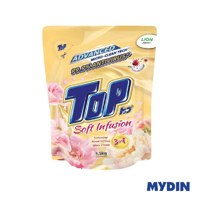 Top Deterg Liq Ref, 1.5kg, Soft Infusion
