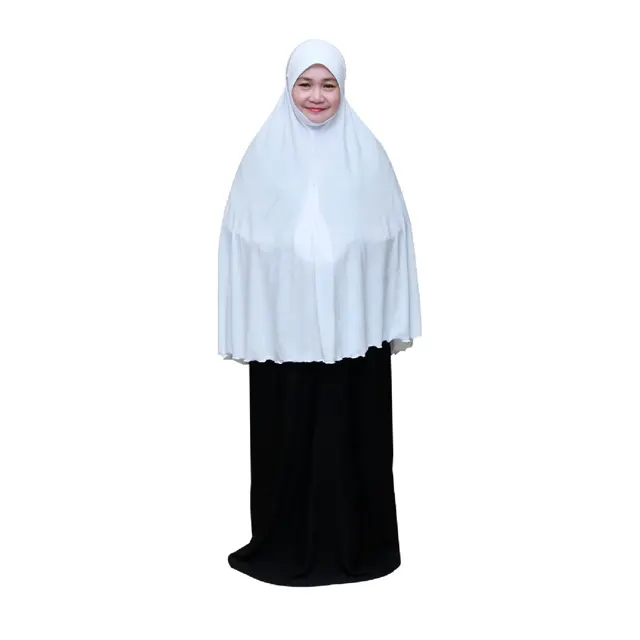 Jannah Mini Telekung Pckt White Dm90012p