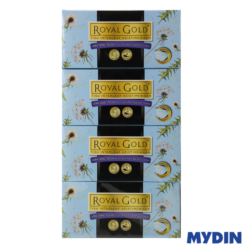 Ryl Gold Lux Ft Blue 110×4box 3ply