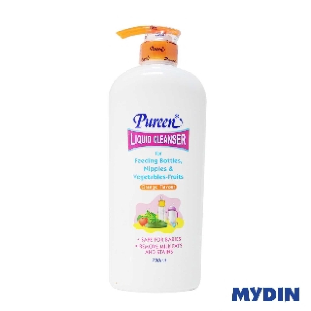 Pureen Liq Cleanser Bt 750ml Orange