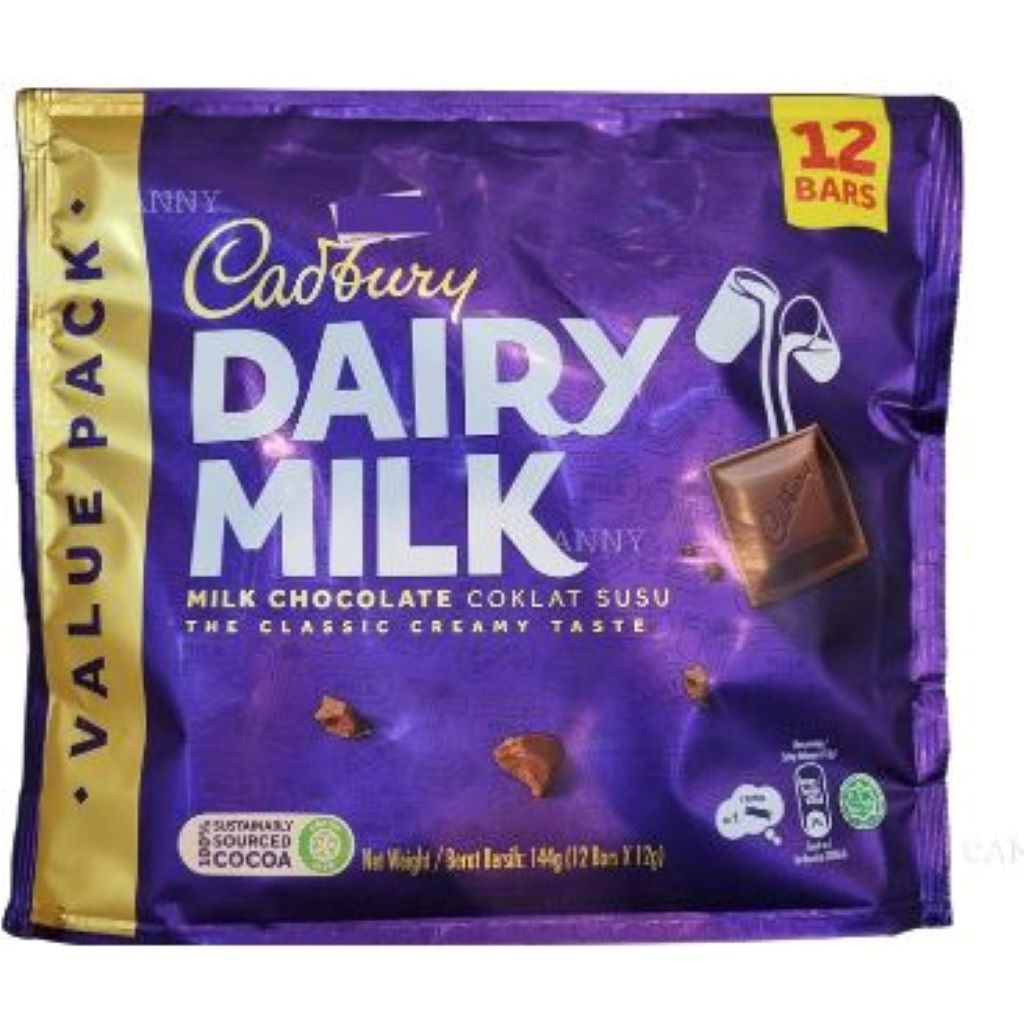 Cadbury Dairy Milk Sharebag 10S 115g