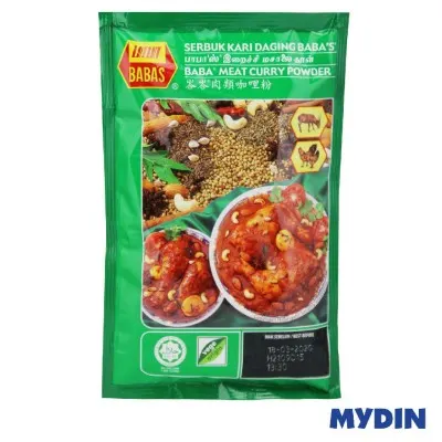 Babas Meat Curry Powder 125g