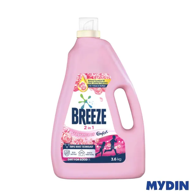 Breeze Liq With Frgr Of Comfort 3.6kg