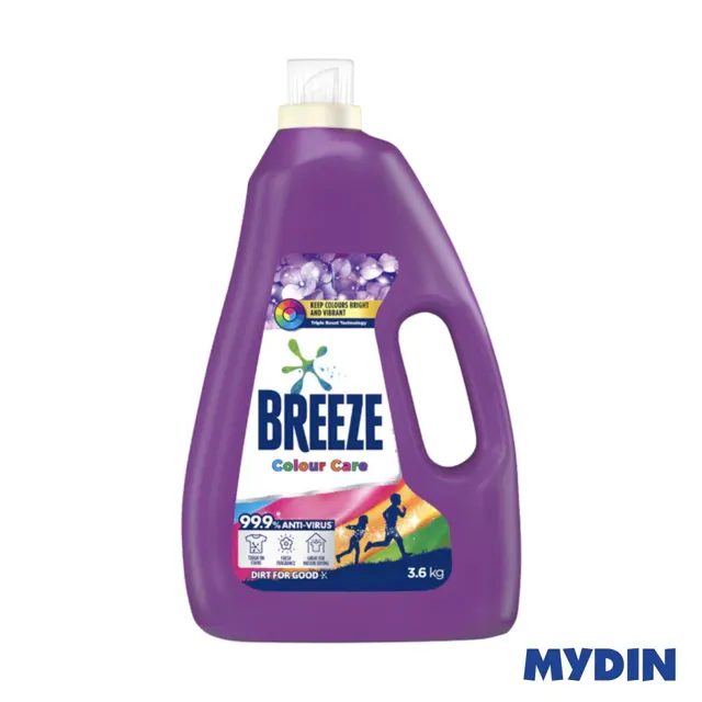 Breeze Deterg Liq, 3.6kg, C/care