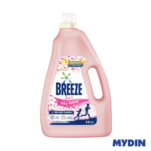 Breeze Deterg Liq, 3.6kg, Sl/skra