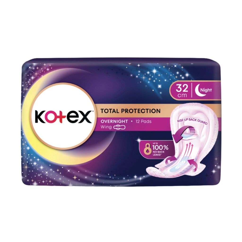Kotex Ovn Pad Wg Pag 32cm 12S