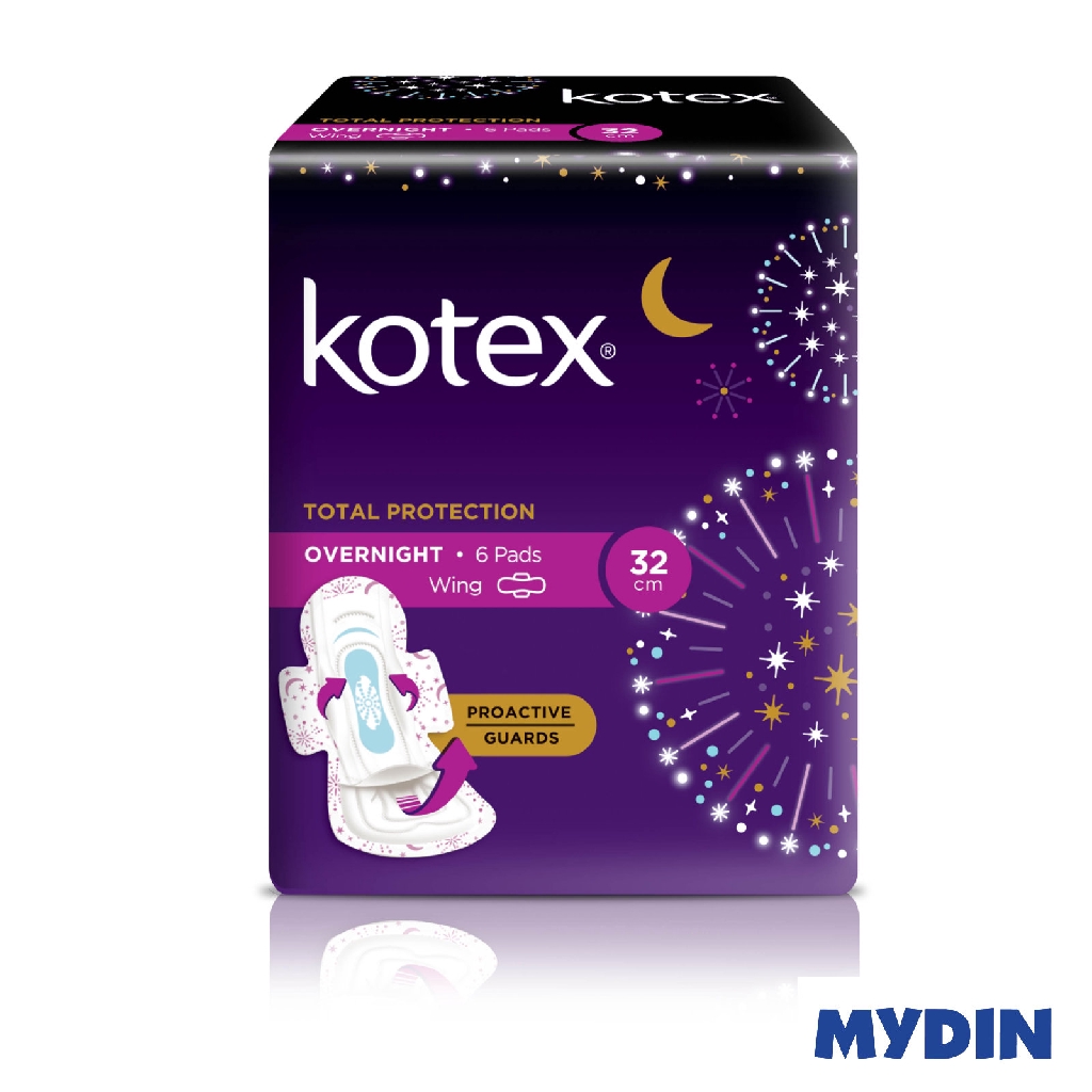 Kotex Ovn Pad Wg Pag 32cm 6S